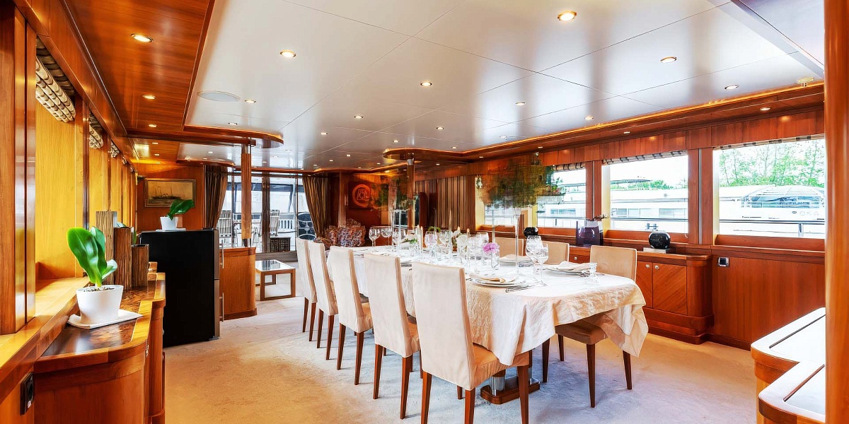 Аренда мега яхты Новая Звезда в Москве и Подмосковье